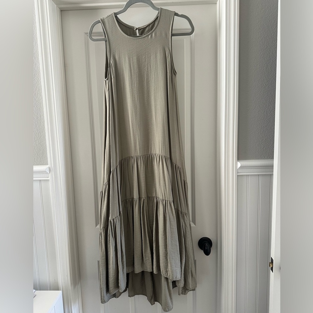 Maeve by Anthropologie High Low Sleeveless Dress